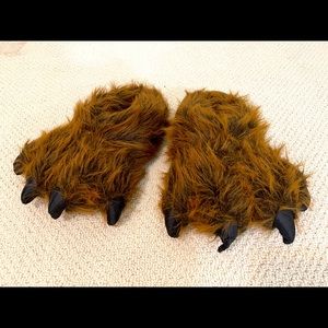 Medium monster house feet shoes